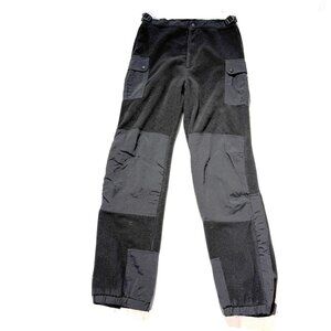 Cabela’s Fleece-Lined Heavy Utility/Hunting Pants M/Tall Black Y2K